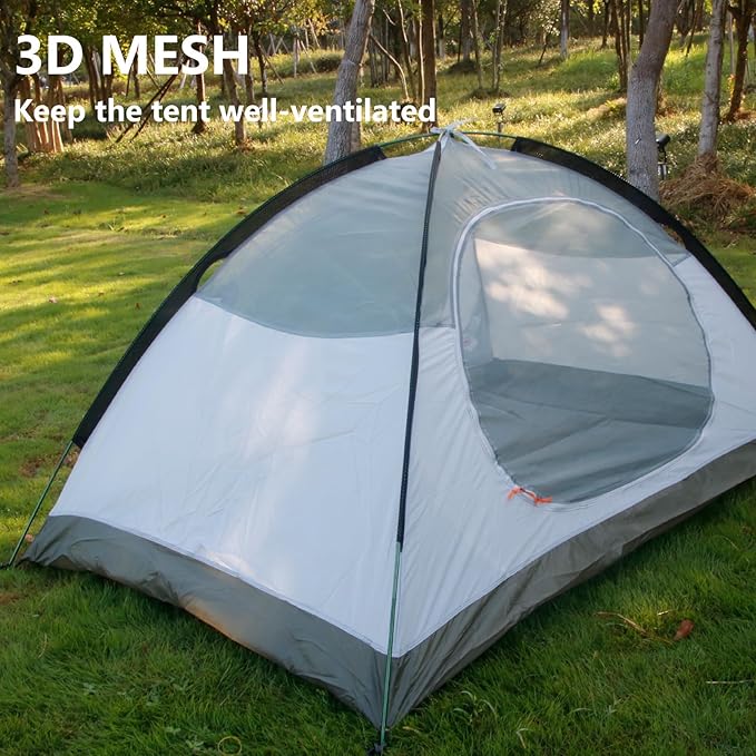 HILLMAN 1/2/3/4 Person Tents for Camping Instant Lightweight Backpacking Tents Easy Set Up Waterproof Family Camping Tent with Rainfly &amp Carry Bag Portable Dome Tent for Camping Hiking &amp Trave