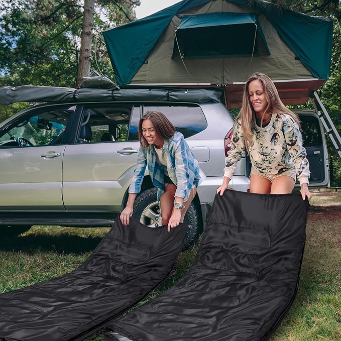 Tudomro Camping Sleeping Bag for Adults Lightweight Packable Waterproof Camping Gear Equipment to Keep Warm for Outdoor Backpacking Hiking Travel