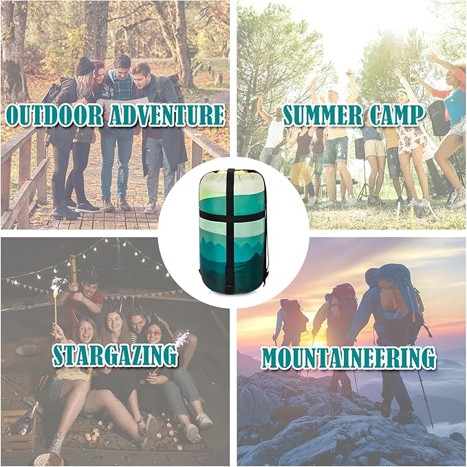 Sleeping Bags for Adults Kids3 Seasons Cold Warm Weather Waterproof Lightweight Camping Sleeping Bags for Men and WomenCamping Outdoor Travel