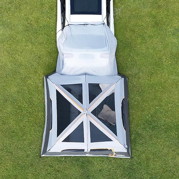 UNP SUV Tent for Camping 6-Person SUV Tailgate Tent - Easy Set Up with Rainfly 10'x9'x78in(H)