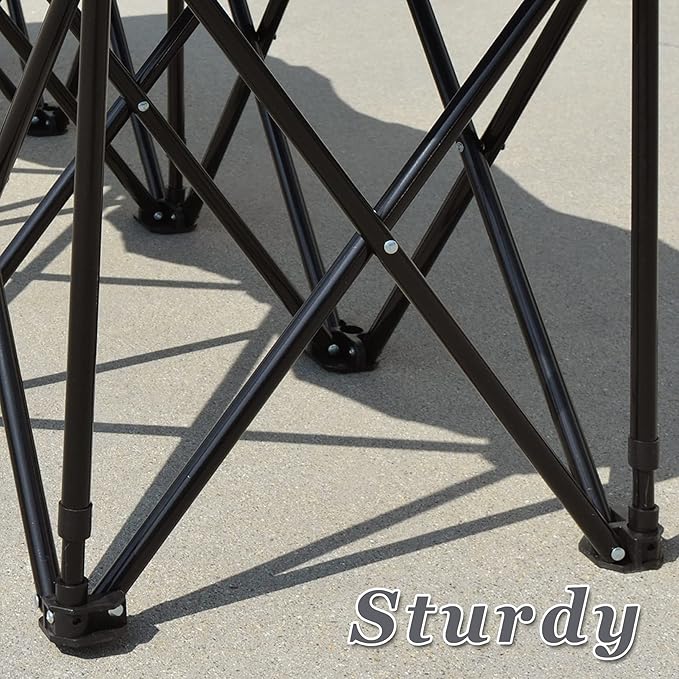 Strong Camel Portable 6 Seater Team Sports Sideline Bench Sits Outdoor Waterproof Folding Foldable