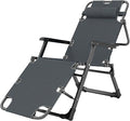 Deck Chair FoldingZero Gravity Lounge Chair Garden Chairs Zero Gravity Chairs Gravity Chairs Reclining Patio Lounge Chair Outdoor Adjustable Reclining Camping Chair Su