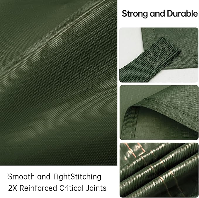 Free Soldier Waterproof Portable Tarp Multifunctional Outdoor Camping Traveling Awning Backpacking Tarp shelter Rain Tarp