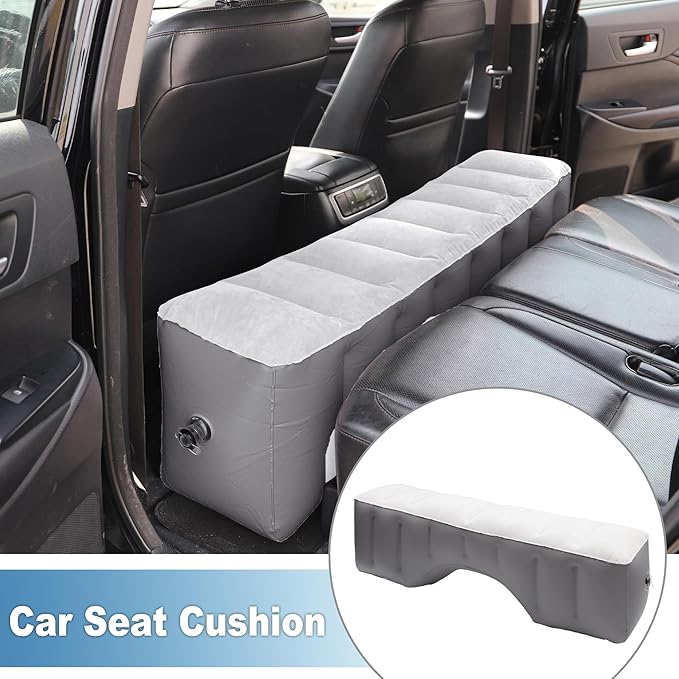 Car Mattress Sleeping Mat Comfortable Rear Seat Air Bed Gap Pad for Napping Travel