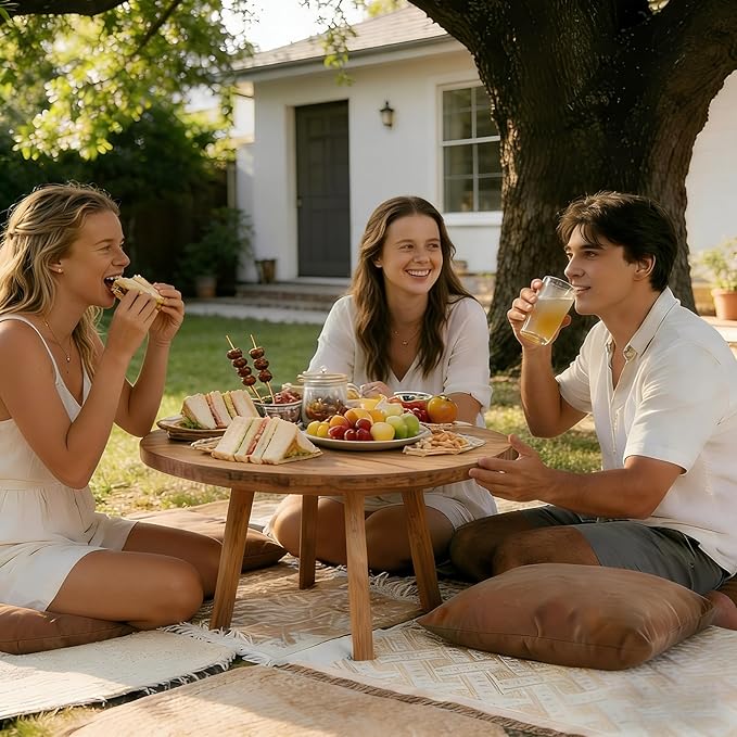 Outdoor Picnic Blanket Sandproof - Portable Lightweight Blanket T-Grid Picnic Mat for Beach Camping Park Lawn Concert &amp Wedding Photoshoot Indoor Bohemian Decor Machine Washable