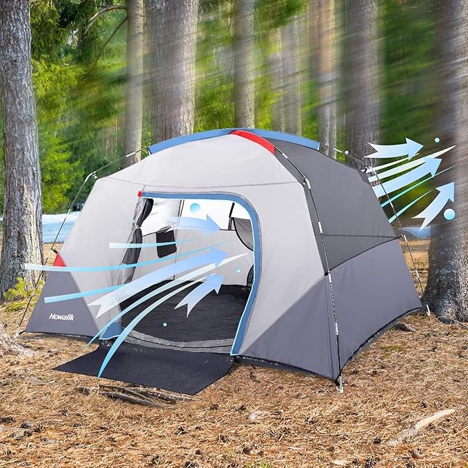 4 Person Tents for Camping 4 Person Tent Easy Setup Instant Family Travel Tent for Backpacking Hiking Traveling Outdoor