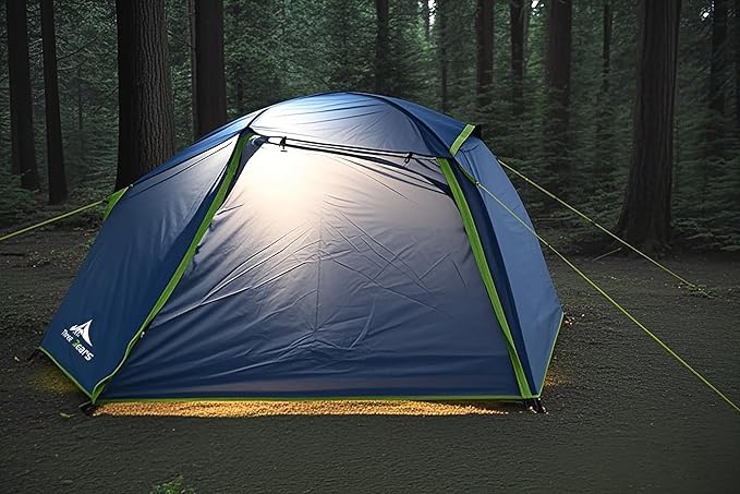 ThreeBears 4-Person Backpacking Tent Shelter 3000mm Waterproof Easy Setup Spacious for Family Outdoor Adventures Hiking and Camping Trips