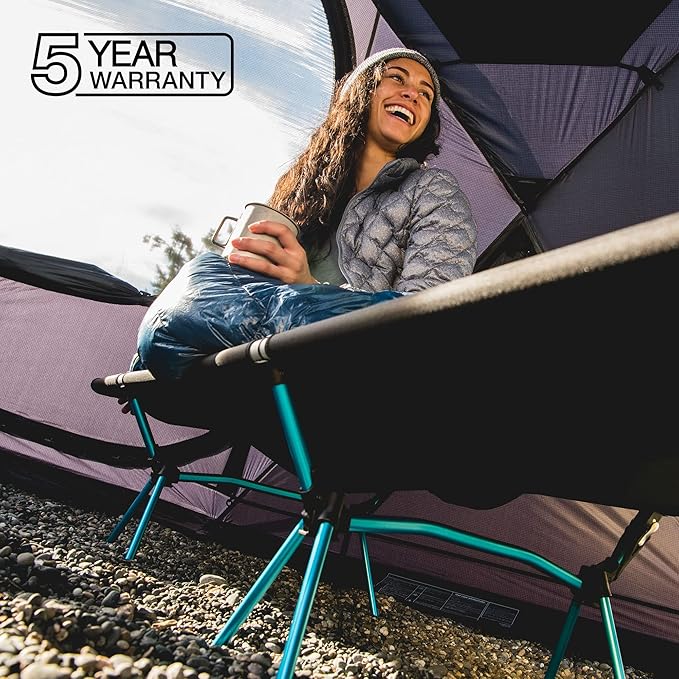 Helinox Cot One High 15-Inch High Compact Collapsible Camping Cot Regular