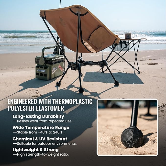 ONETIGRIS Tigerblade Camping Chair &amp Anti-Sink Rubber Ball X Series Combo