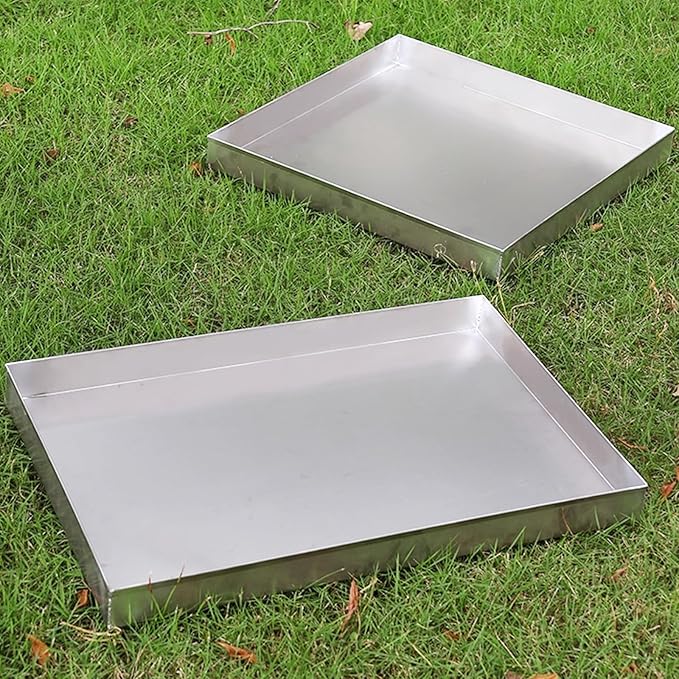 AC Water Catcher Drain Pan - 50x80cm (20x32in) for Air Conditioner Refrigerator BBQ Oil Catcher Pet Tray &amp Storage Organizer - Durable Condensate Collection Solution