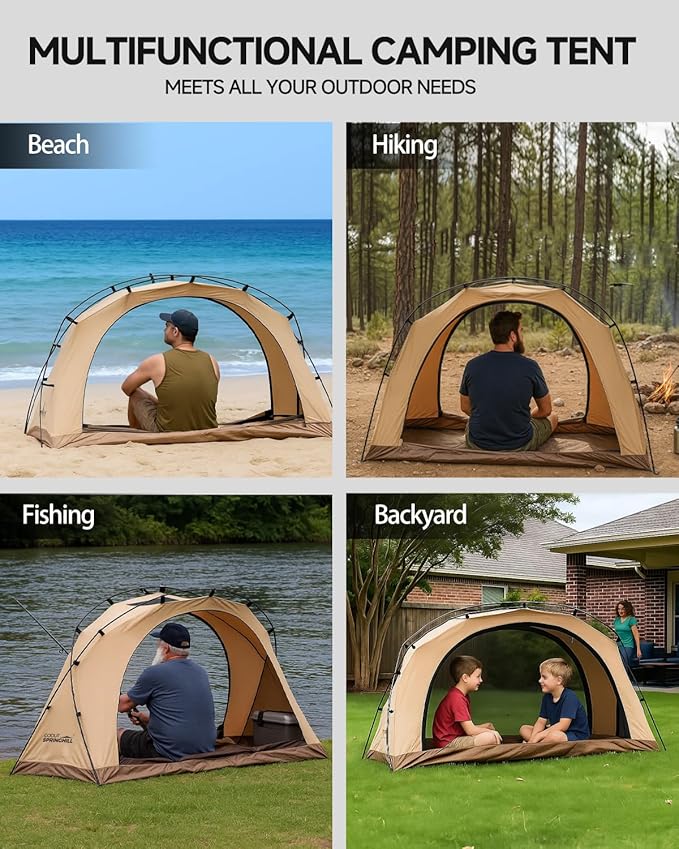Backpacking Tent for 1 Person 2 Person Lightweight Camping Tent