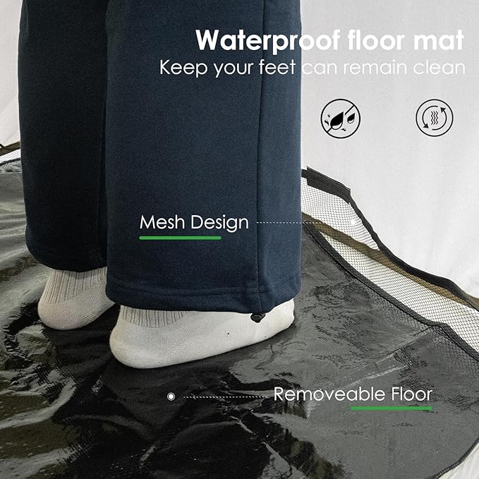 Portable Privacy Tent - Pop Up Shower &amp Changing Room for Outdoor Camping