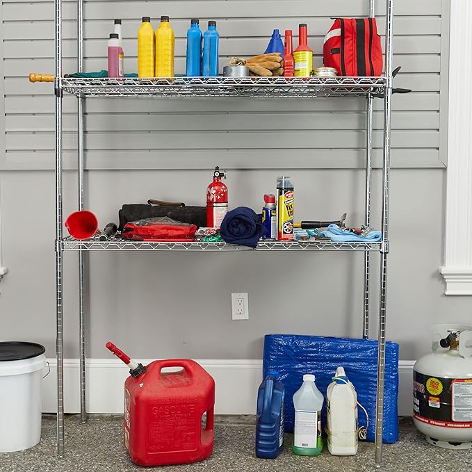 Rubbermaid ActionPacker️ 48 Gal with 8 Gal Containers Nested Lockable Storage Bins Industrial Rugged Storage Container Bundle with Lids