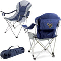 Picnic TIME NCAA Arkansas Razorbacks Reclining Camp Chair - Beach Chair for Adults - Sports Chair with Carry Bag
