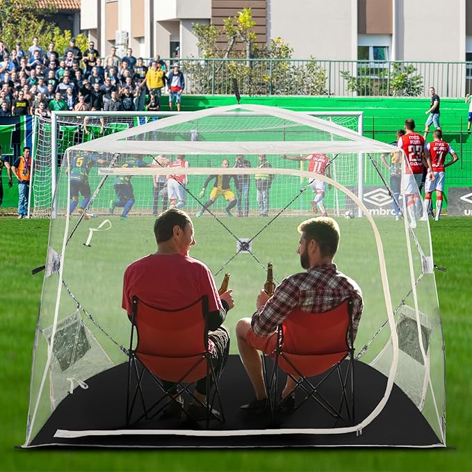 Sports Tent for 1-3 PersonPortable Pop Up Outdoor Weatherproof Shelter Instant Bubble Tent for Sports EventCampingFishing
