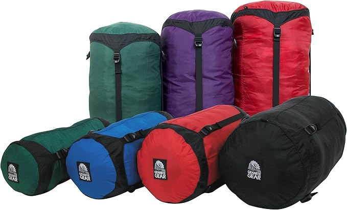 Granite Gear 46303 Round Rock Solid Compression SacksAssorted  22L