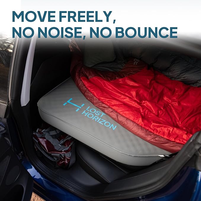 LOSTHORIZON Camping Air Mattress with Foam for Tesla Self Inflating Sleeping Pad 4.5 Thick R-Value 13 Model 3