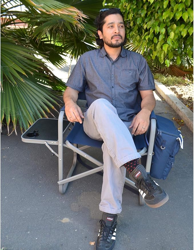Picnic at Ascot Original Extra Wide Portable Folding Sports Chair- Designed &amp Quality Checked in the USA
