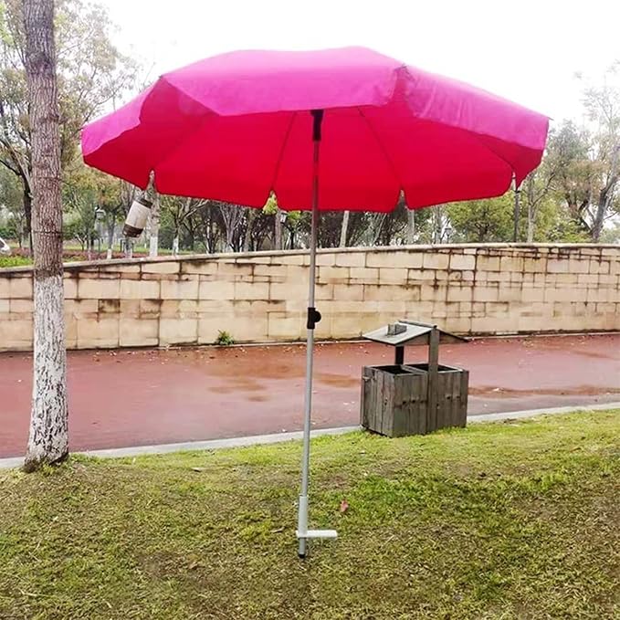 Reinforced Heavy Gauges Ground Anchors Stake with Anticorrosion Coating Suitable for Permanent Garden Umbrella Aluminum Patios Umbrella Ground Spikes