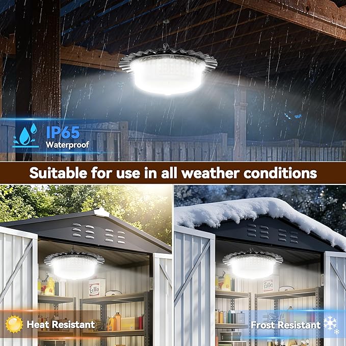 Solar Lights Outdoor Waterproof396 LED Solar Shed Light Indoor Outdoor with Remote ControlTimer Solar Pendant Light 5 ModesSolar Powered Barn Lights for Chicken CoopGazeboGarageShop