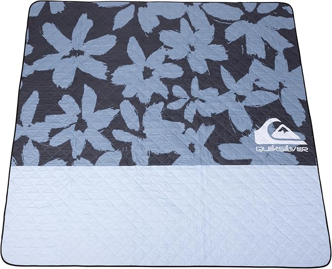 Quiksilver Sand-Free Beach Mat – Large Water-Resistant Outdoor Picnic Blanket Lightweight Foldable Mat for Beach Camping Park or Travel – Fits 4-6 People Quick-Dry Durable