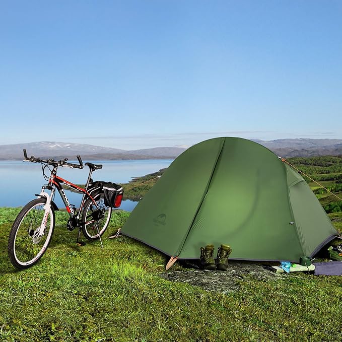 Naturehike Backpacking Tent for 1 Person Camping Hiking Lightweight Waterproof one Person Tent with Footprint