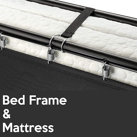 Spring Coil 14” Folding Bed with 3-Inch Luxurious Memory Foam Mattress Strong and Sturdy Metal Frame Portable Guest Bed for Easy Storage 31-Inch White