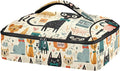 Casserole Carrier Colorful CatsInsulated Casserole Carrier for Hot or Cold Food Thermal Lunch Tote for Potluck Parties Picnic Beach Fits 9 x 13 Inches Baking Dish