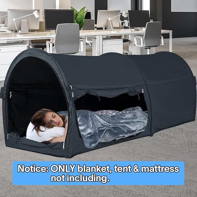 EighteenTek® Blanket 2-in-1 Pillow and Blankets Combo Set Compact Soft Warm Fleece Charcoal 63 Lx47 W
