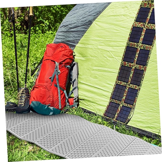 Folding Camping Mat 186 * 60cm Waterproof Egg Crate Foam Sleeping Pad Portable Insulated Thermal Camping Pad for Hiking and Backpacking