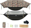 Camping Hammock Tent with Mosquito Net &amp RainFly 3 in 1 Waterproof Lightweight Portable Sleeping Hammock Bug Travel Outdoor Gear with Tree Strap Swing for Hiking Patio Expedition
