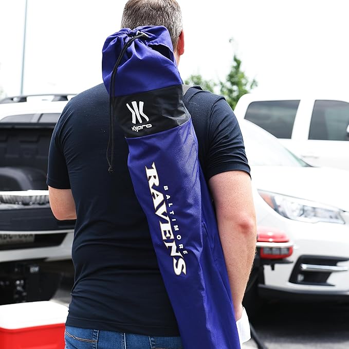 Kijaro Sports Fan Folding Chair 26 L x 35.5 W x 37 H Baltimore Ravens