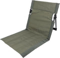TOPINCN Camping Chair Portable Folding Recliner with Adjustable Backrest Lightweight Oxford Fabric for Outdoor Beach Camping Fishing (OD Green)