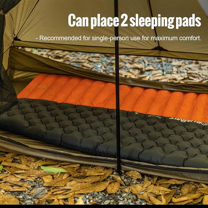 OneTigris Tetra Ultralight Tent Upgraded 1-2 Person Waterproof 3 Season Ideal for Camping Hiking Trekking Backpacking Bushcraft