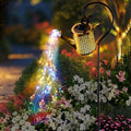 Solar Watering Can Light Solar Yard Decorations Outdoor Garden Decor Lights IP65 Waterproof Hanging Lantern Lights Flower Bed Decor Gifts for Grandma Women Mom