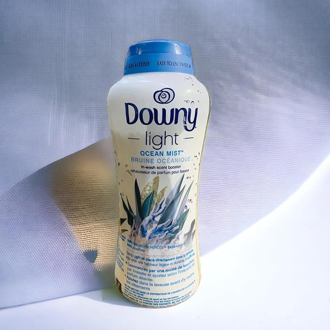 Downy Light In-Wash Scent Booster Beads Ocean Mist (34 oz.) 1 Count (Pack of 1)