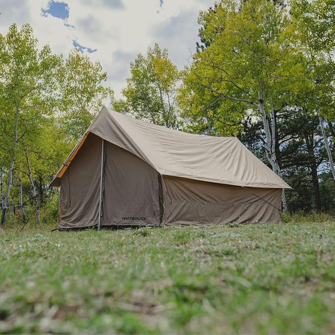 WHITEDUCK Rover Canvas Scout Tent Waterproof 4 Season Luxury Outdoor Camping and Glamping Yurt Tent