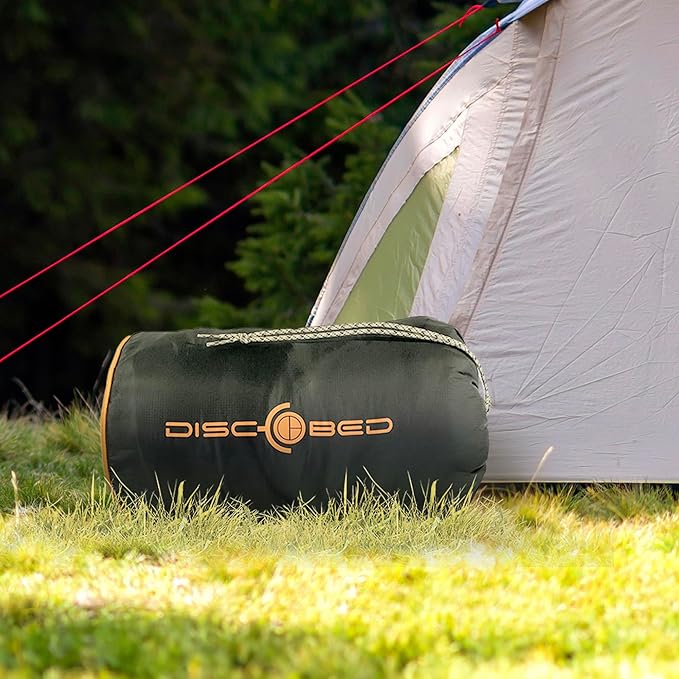 Disc-O-Bed Multifunctional Blanket with Snap Fasteners and Cozy Fleece Interior for Indoors Picnic and Outdoor Camping Black