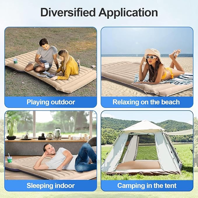 ThinSGO for Tesla Model Y All Version (2020-2026) Air Mattress Inflatable Mattress Air Bed for Tesla Model Y for Camping Outdoor Home