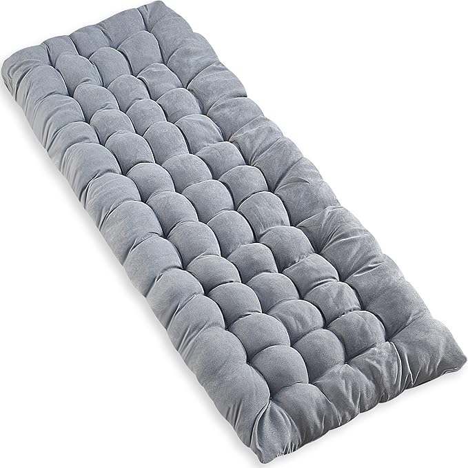 Vaygway Outdoor Camping Cot Pads Mattress- Soft Comfortable Lightweight Thick Cotton Sleeping Cot- Portable Hiking Traveling Backpacking Waterproof Bottom Pad Mattress