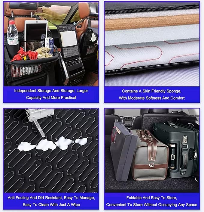 Non-Inflatable Car Folding Rear Sleeping Bed Camping Car Mattress for Travel Hiking and Outdoor Use