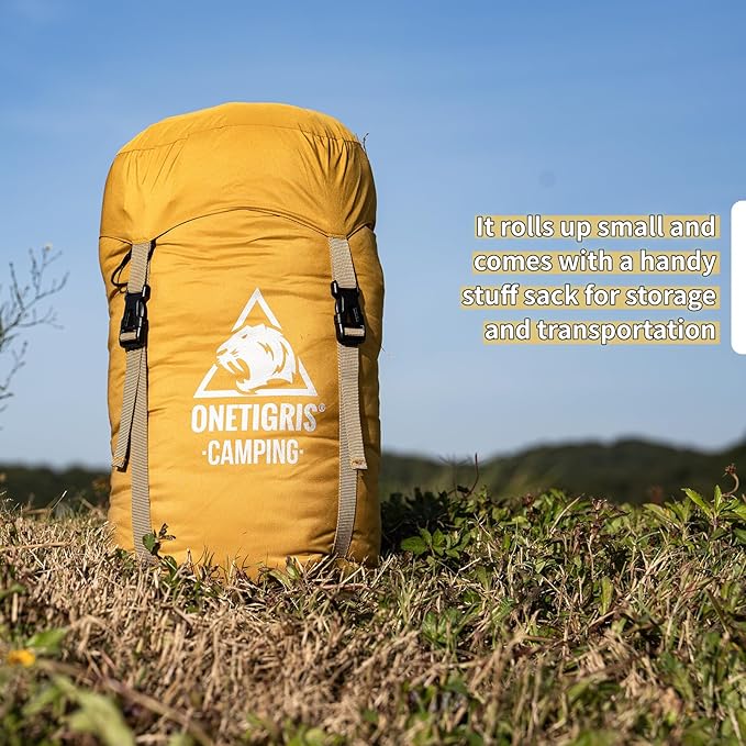 OneTigris Bushcrafter’s Sleeping Bags Mummy Sleeping Bag for Camping Hiking Backpacking Survival Gear