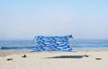 Neso Grande Portable Beach Tent Sun Shelter - Lightweight Beach Shade Canopy - Easy Setup for Family Outings - Patented Reinforced Corners - UPF 50+ Sun Protection - 7ft Tall 9 x 9ft