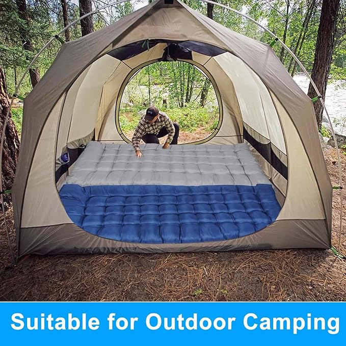 Sleeping Pad for Camping 75”x27” Lightweight Roll Up Mattress for Adults 3lb Portable Camping Mat Indoor Outdoor Use for Guest Bed Floor Hiking Picnic