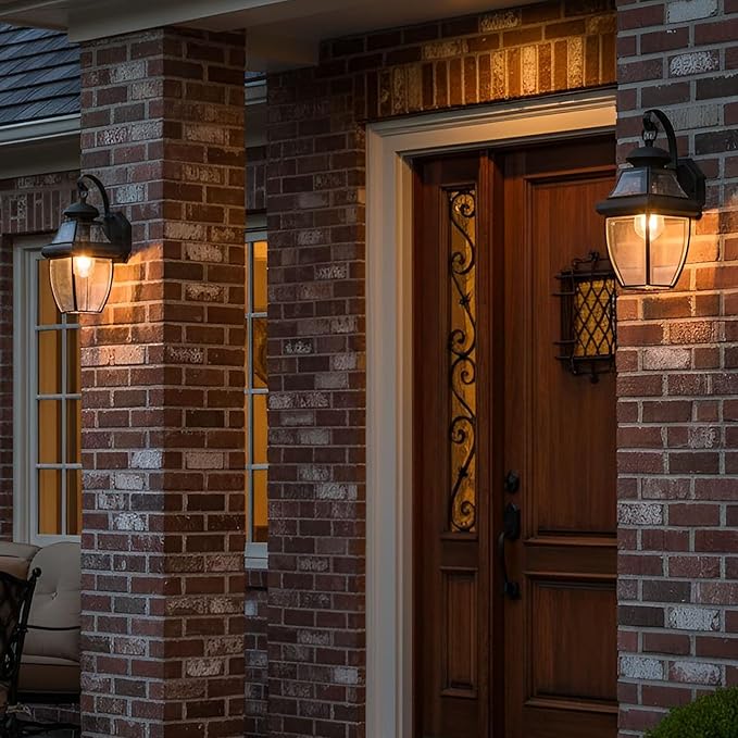 Quoizel Newbury 14 Outdoor Wall Lantern Mystic Black with Clear Beveled Glass French Country Style ETL Wet Location
