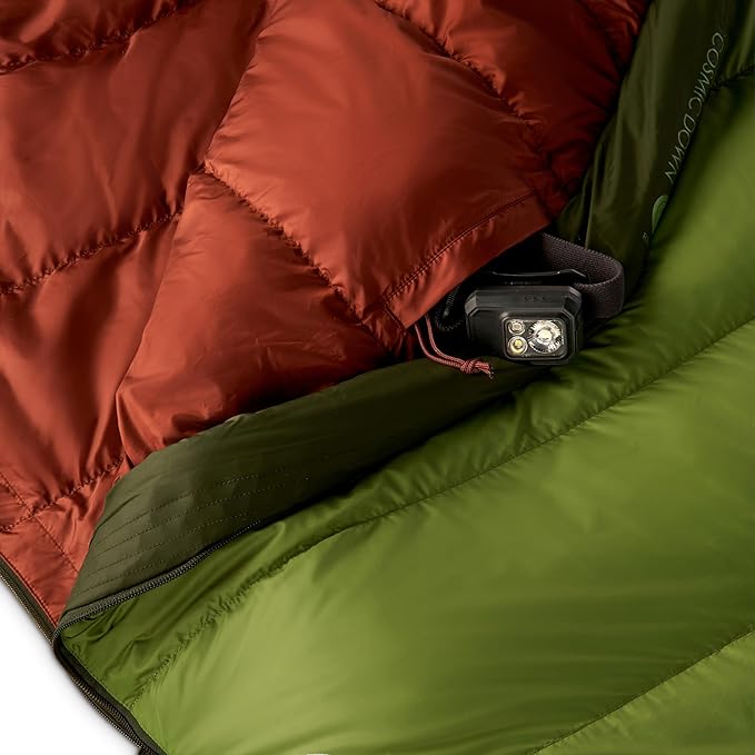 Kelty | Cosmic 40° Degree Sleeping Bag Regular 550 Down - Lightweight Compact Cozy Warm Weather Bag - Summer