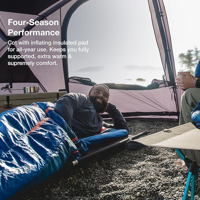Helinox Cot One Insulated Lightweight Compact Collapsible Portable Four Season Camping Cot (2026)