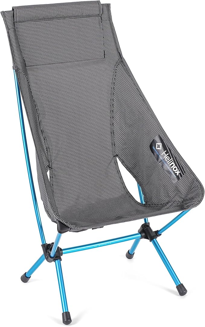 Helinox Chair Zero Highback Chair 1.43lbs Ultralight High Back Camping Chair Backpacking Folding Outdoor Chairs Black