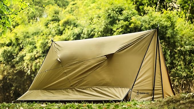 Hot Tent with Stove Jack – 4 Season Waterproof &amp Windproof Shelter for 1–4 People Lightweight for Camping Hiking Hunting &amp Fishing
