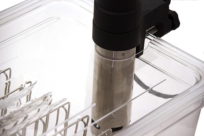 LIPAVI C20L-AP Lid for LIPAVI C20 Sous Vide Container tailored for the Anova Precision immersion circulator